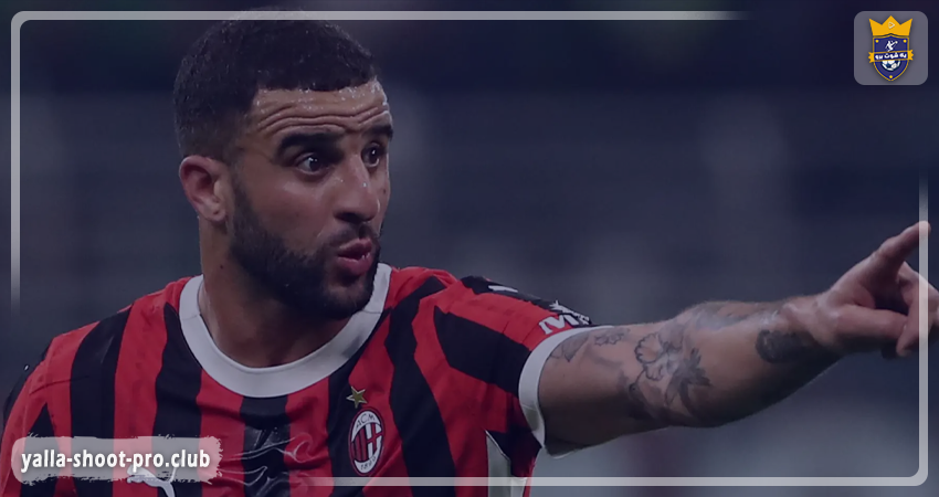 ميلان يحسم موقفه من استمرار كايل ووكر قبل نهائي كأس إيطاليا